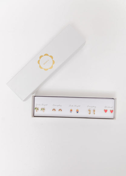 Sunny State Of Mind Box Earring Set (Online Exclusive)