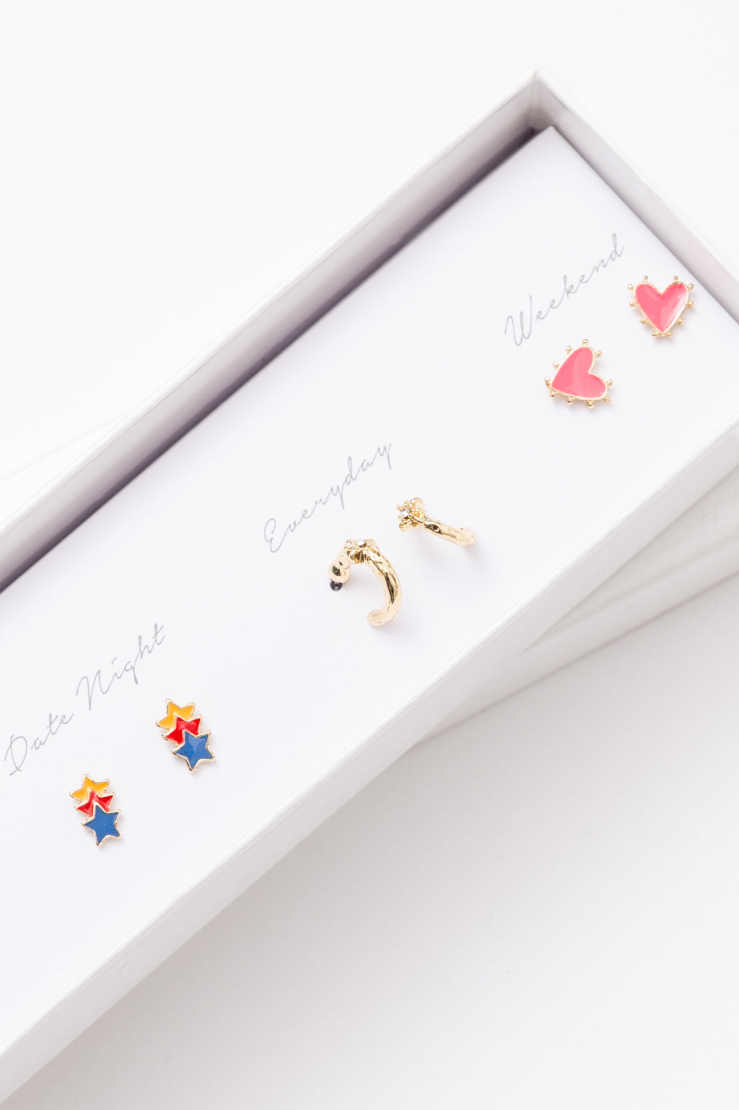 Sunny State Of Mind Box Earring Set (Online Exclusive)