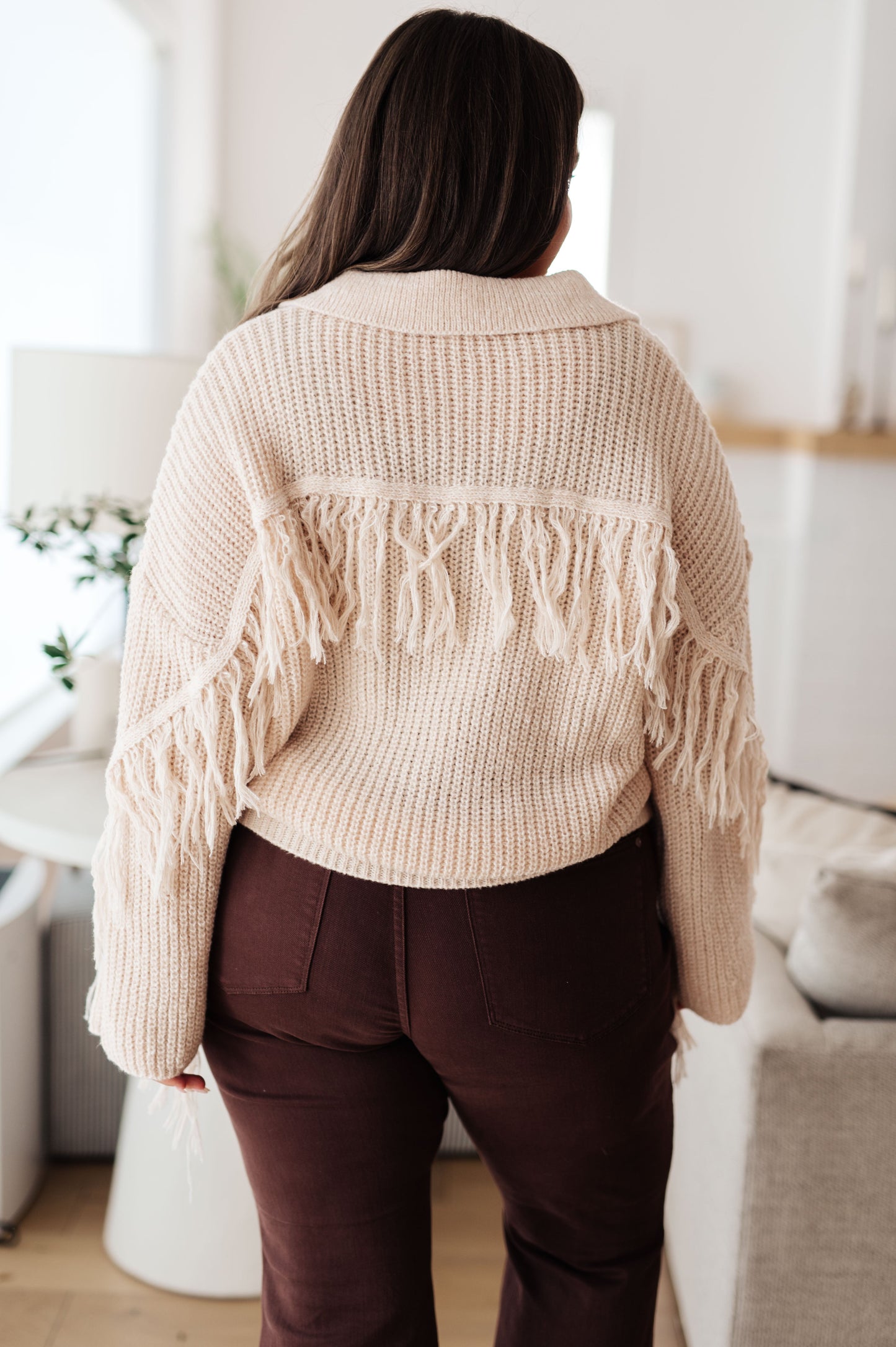 Sweet Surrender Fringe Sweater (Online Exclusive)