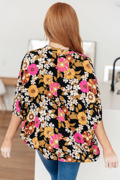 Take Another Chance Floral Print Top (Online Exclusive)
