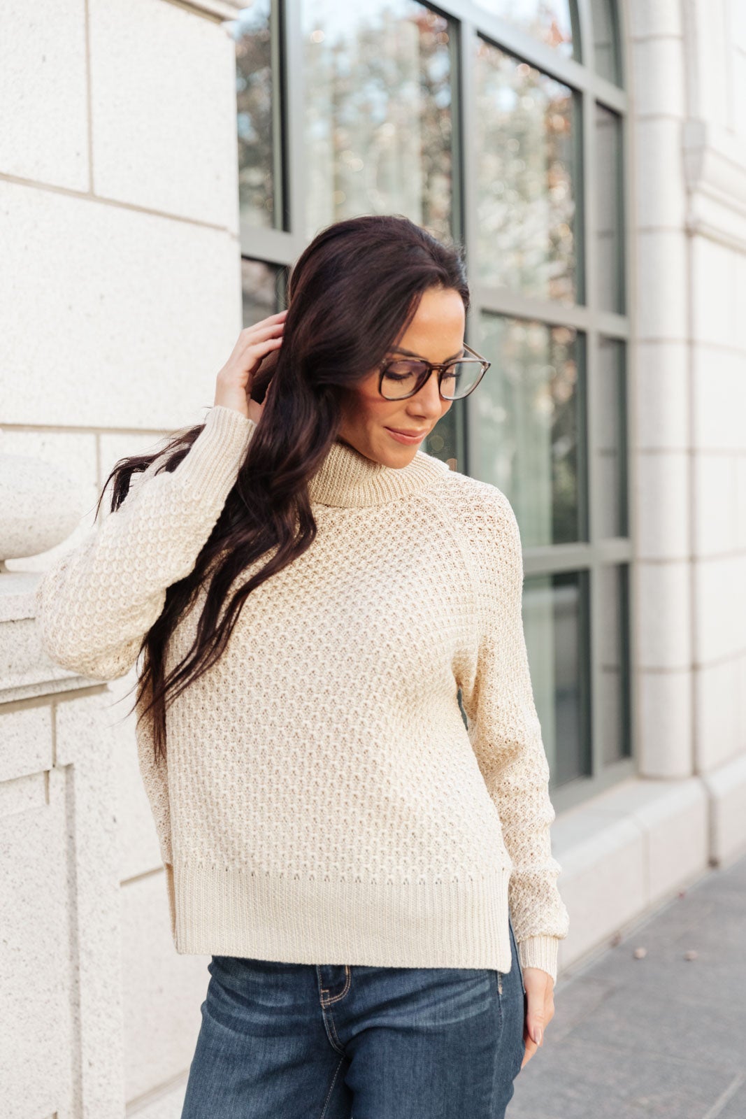 The Kelsey Sweater In Ivory (Online Exclusive)