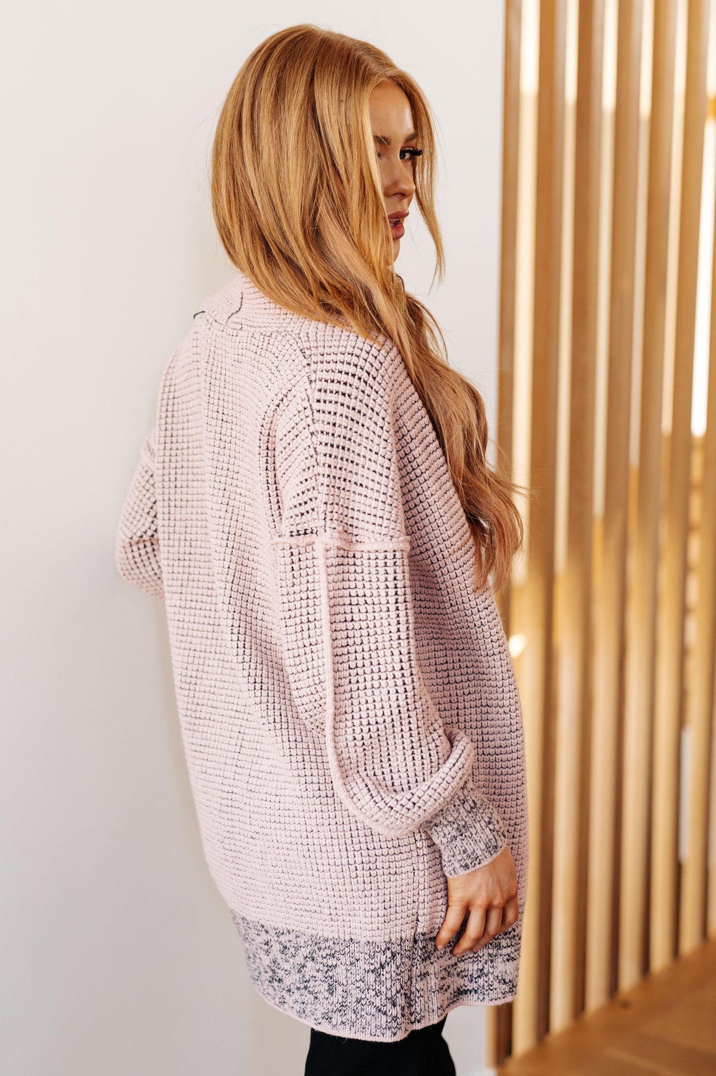 The Way It Was Cardigan in Mauve (Online Exclusive)