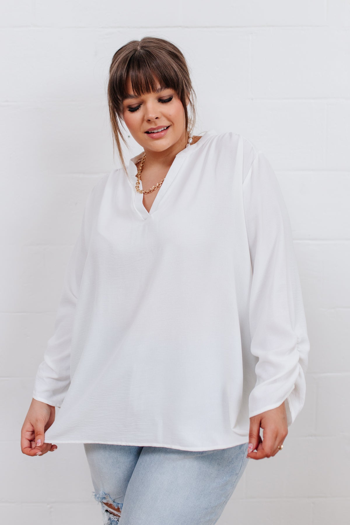 Thriving Top in White (Online Exclusive)