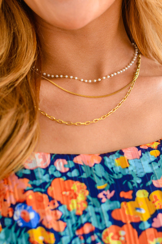Triple Threat Layered Necklace (Online Exclusive)
