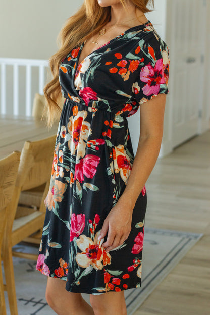 Tropical Getaway Floral Dress (Online Exclusive)