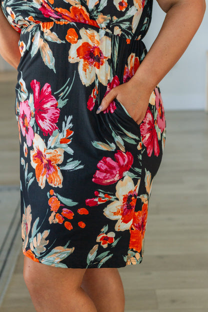 Tropical Getaway Floral Dress (Online Exclusive)