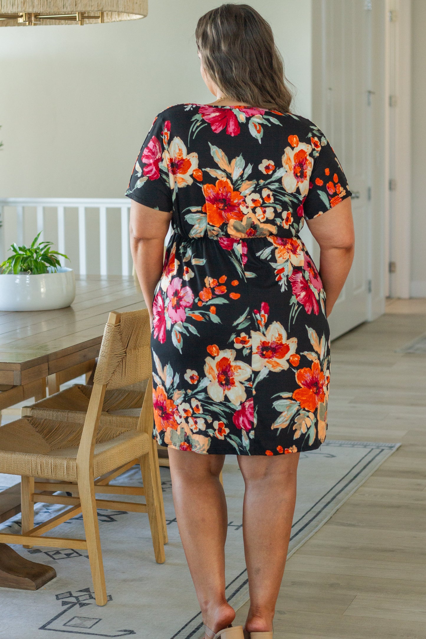 Tropical Getaway Floral Dress (Online Exclusive)