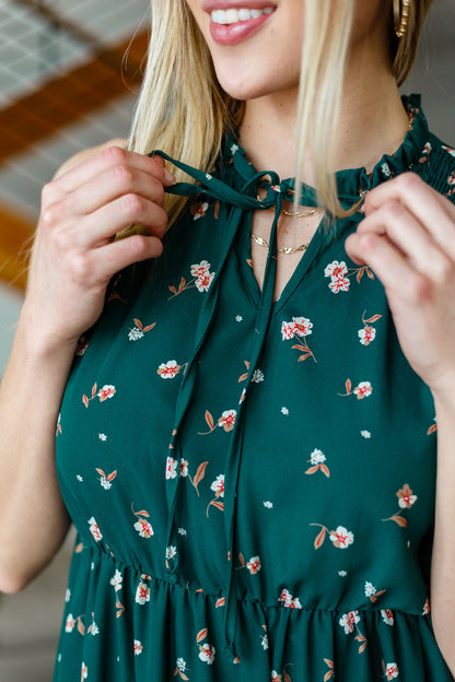 Vermont Floral Sleeveless Dress (Online Exclusive)