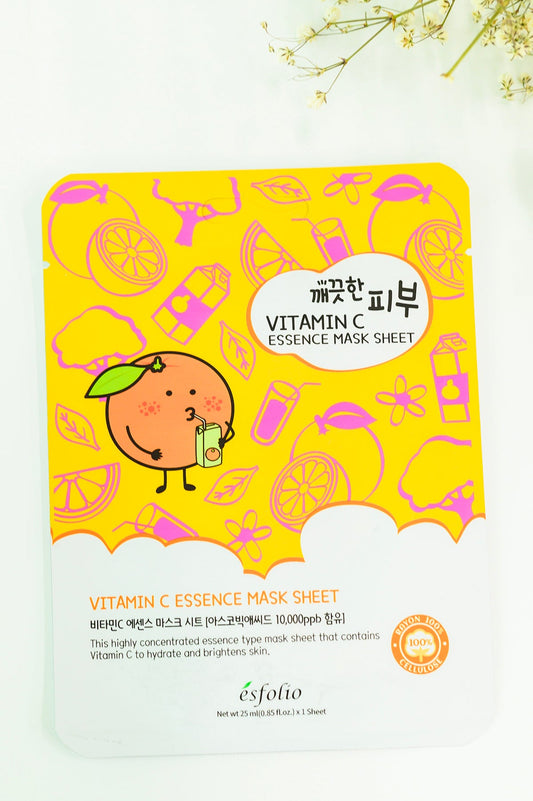 Vitamin C Essence Sheet Mask (Online Exclusive)