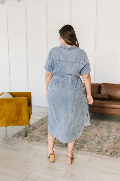 Wait For It Denim Shirtdress (Online Exclusive)