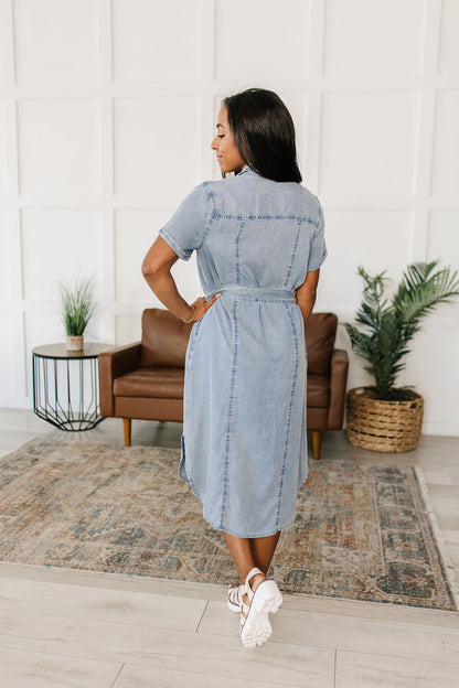 Wait For It Denim Shirtdress (Online Exclusive)