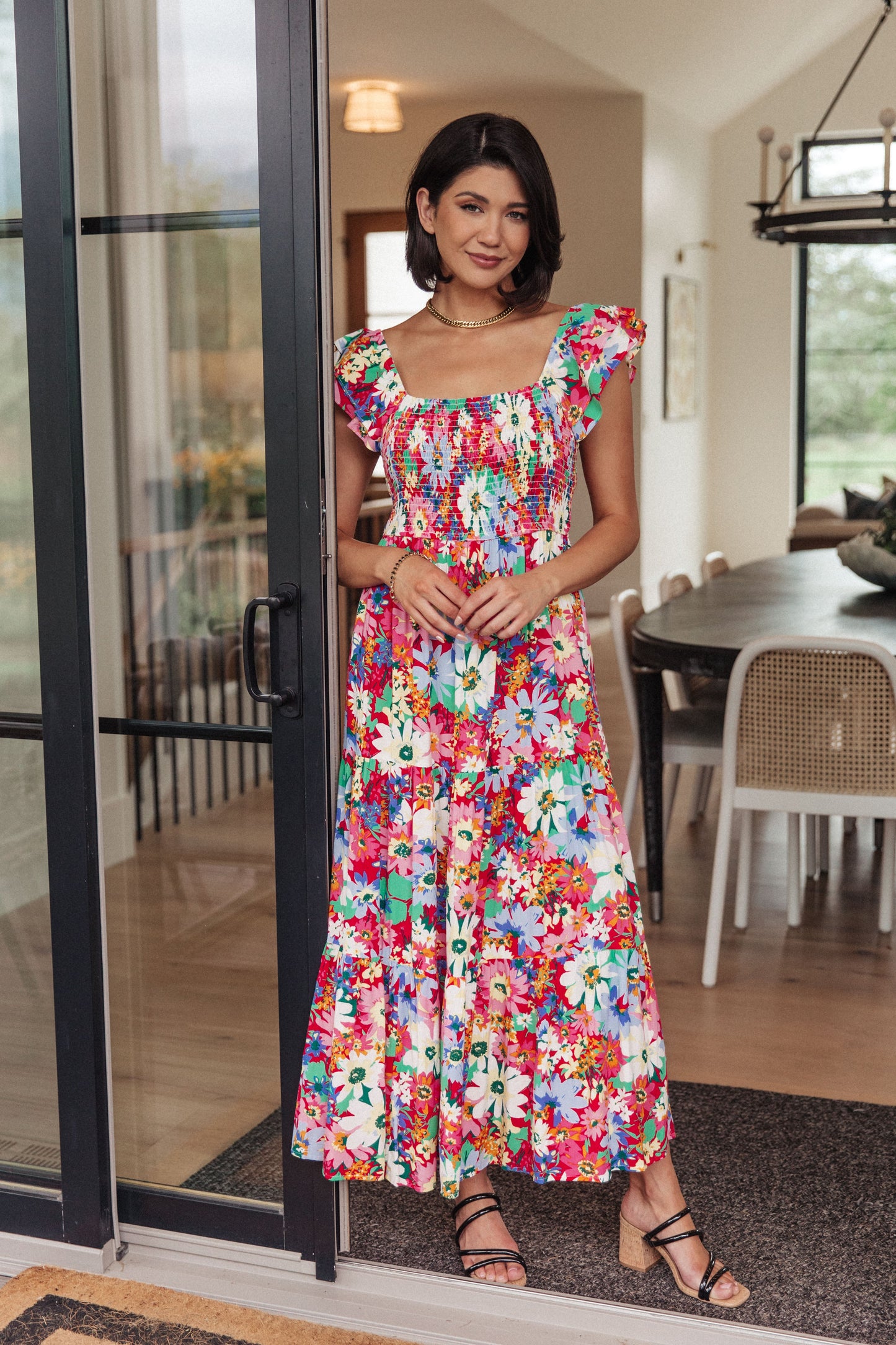 Robe longue Walk in the Flowers (Exclusivité en ligne)