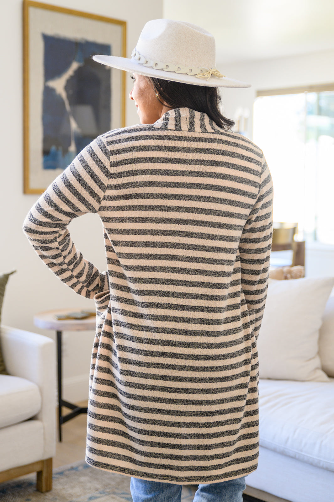 What's Mine Is Yours Striped Cardigan (Online Exclusive)