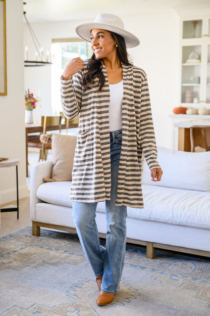 What's Mine Is Yours Striped Cardigan (Online Exclusive)