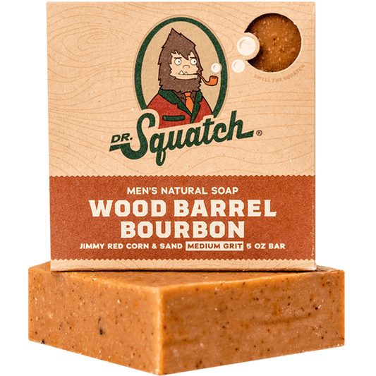 Savon en barre au bourbon Wood Barrel