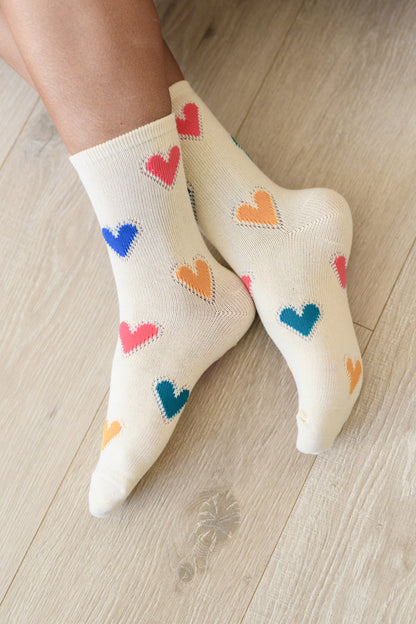 Woven Hearts Everyday Socks Set of 3 (Online Exclusive)