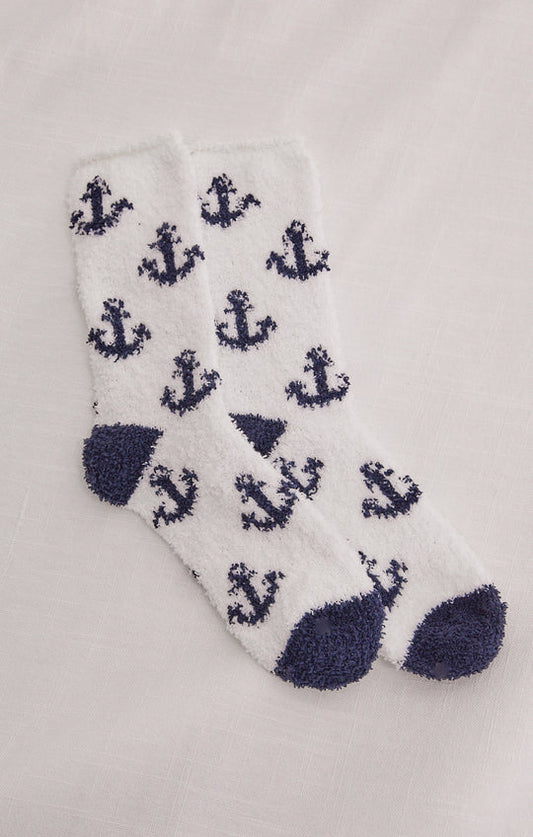Chaussettes de marin en peluche