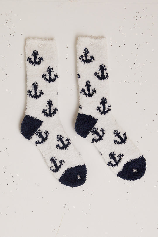 Plush Sailor Socks