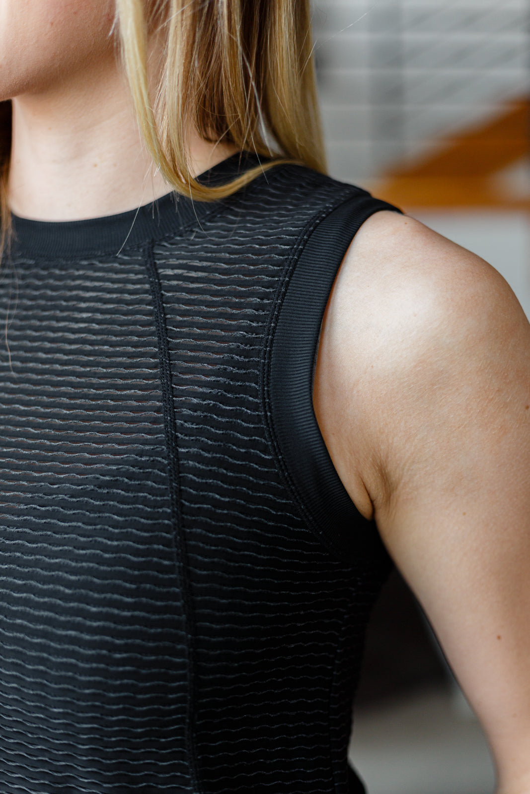 Zone In Workout Top in Black (Online Exclusive)