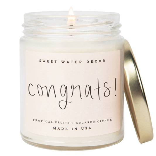 Congrats! Candle