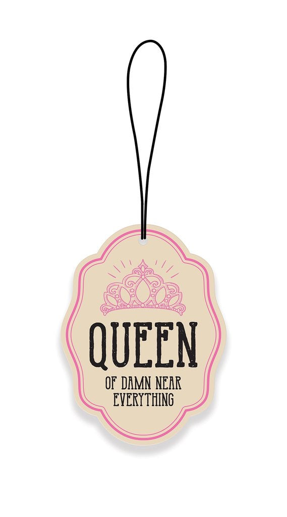 Désodorisant pour voiture Queen of Damn Near Everything - Happy Hour