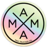 MAMA X ™ Holograpic Sticker