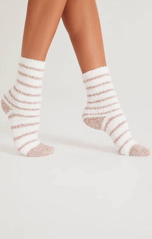 Latte Plush Socks (2-Pack)